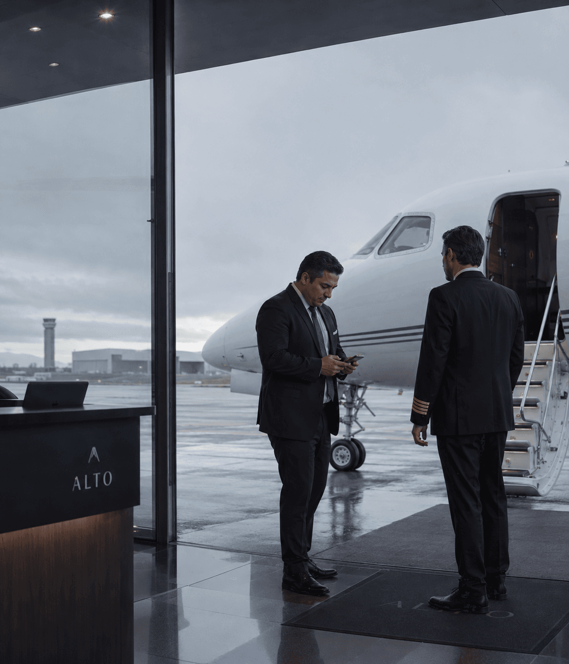Advisor at the executive terminal